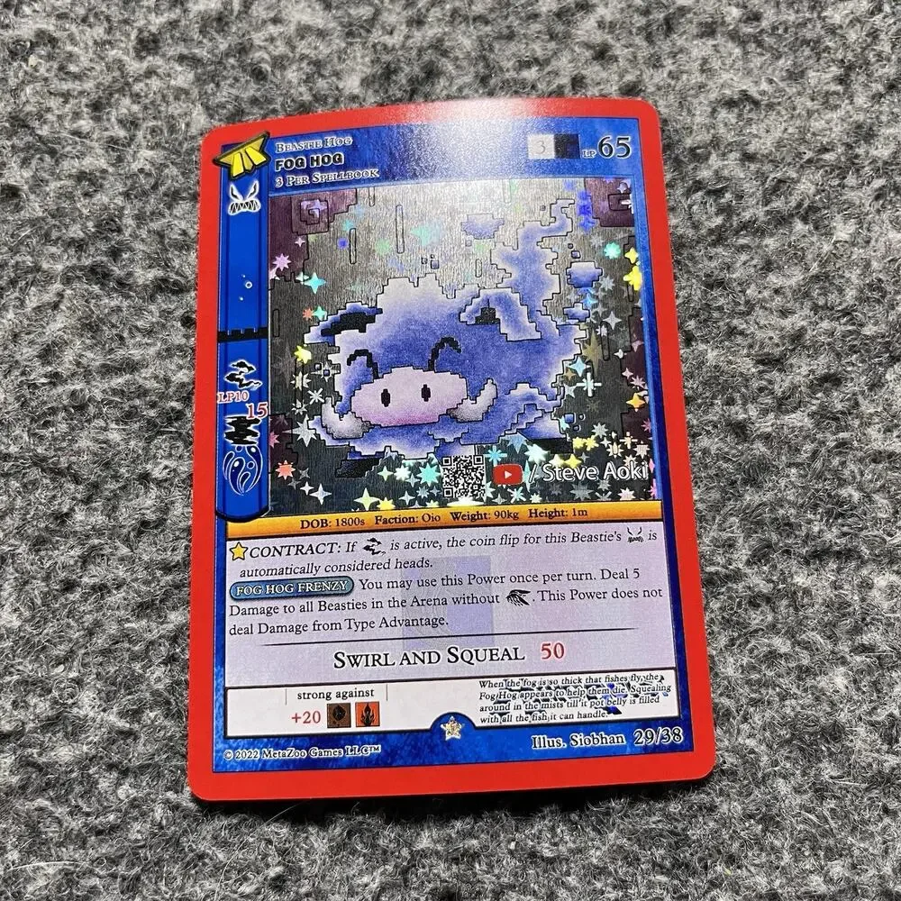 Metazoo HiroQuest Fog Hog Full Holo 29/38 Youtube Music NM Pack Fresh